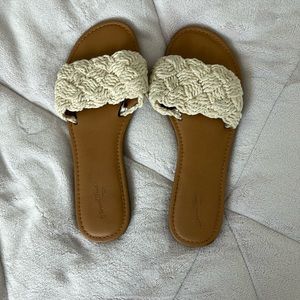 cute brown sandals